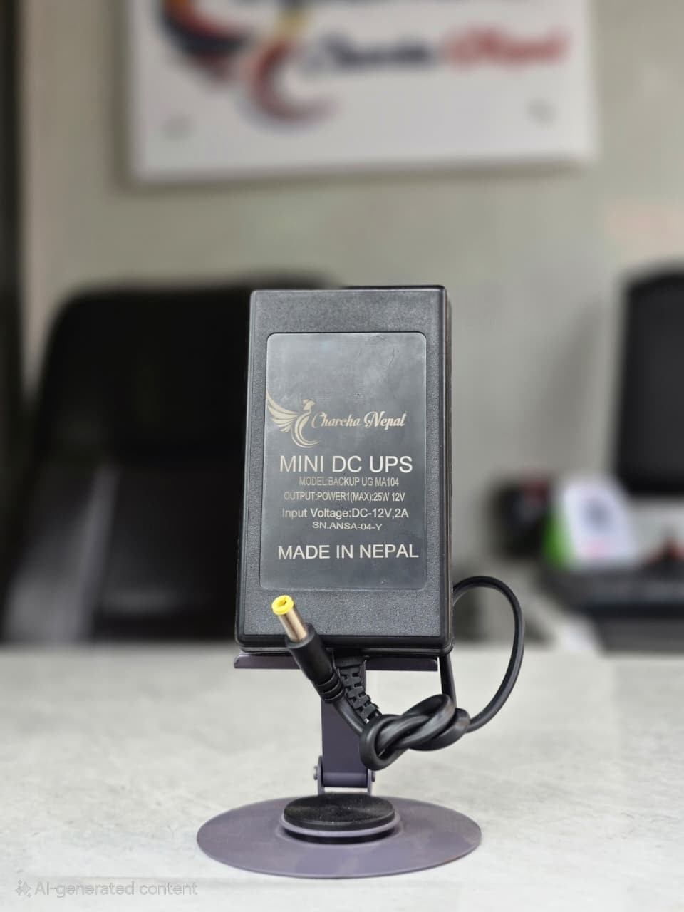 4-5 hrs. MINI DC UPS