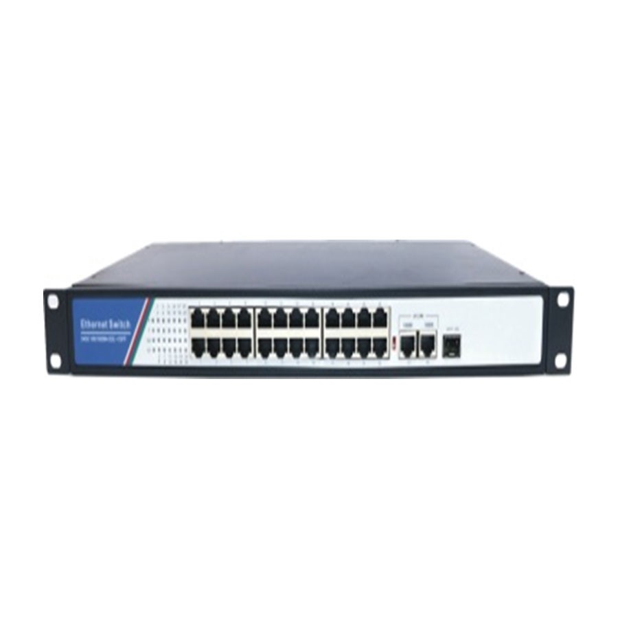 NetLink 24FE+2GE+1SFP Uplink [NLP-24F02G1S-R] (24+2+1 port | 10/1000)