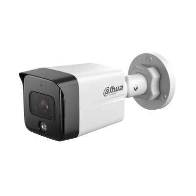 Dahua 2MP Bullet Network Camera [DH-IPC-HFW1230TC1-A] (2MP | 3.6mm Lens | Outdoor Camera | 50Mtr | IR LED | Audio)
