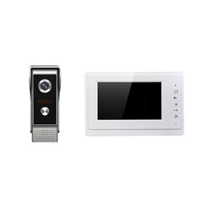 Startups Video Door Phone Set [V70F] (IR Camera | two-way video call | Unlock with IC card)