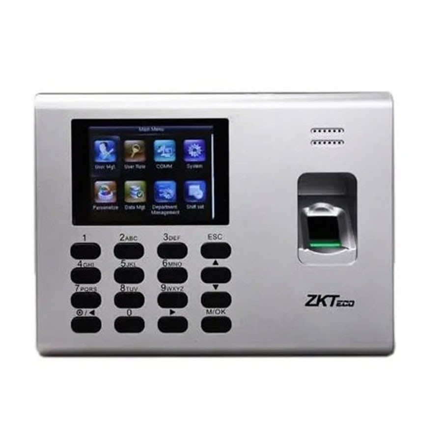 ZKTeco k40 Pro Time Attendance With Battery Backup [K40 Pro] (Display 2.8 | Finger Print | Password | Card)