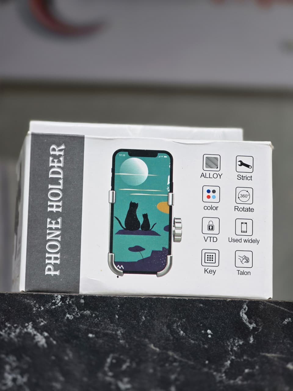 Universal Aluminum Metal Phone Holder